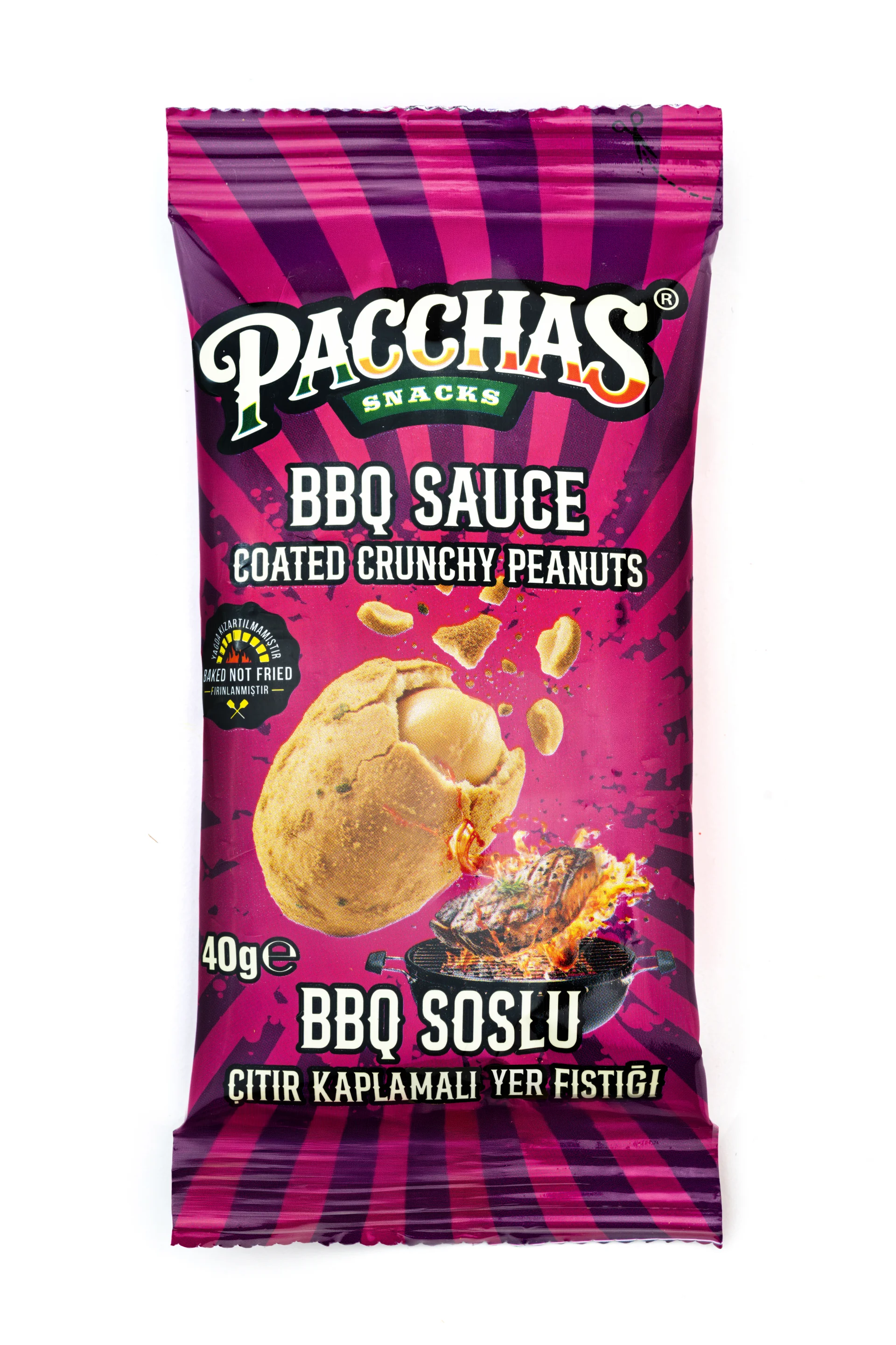 Barbekü Soslu Çıtır Kaplamalı Yer Fıstığı