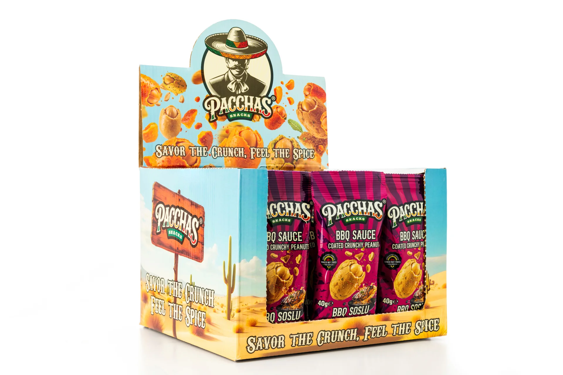 Barbekü Soslu Çıtır Kaplamalı Yer Fıstığı