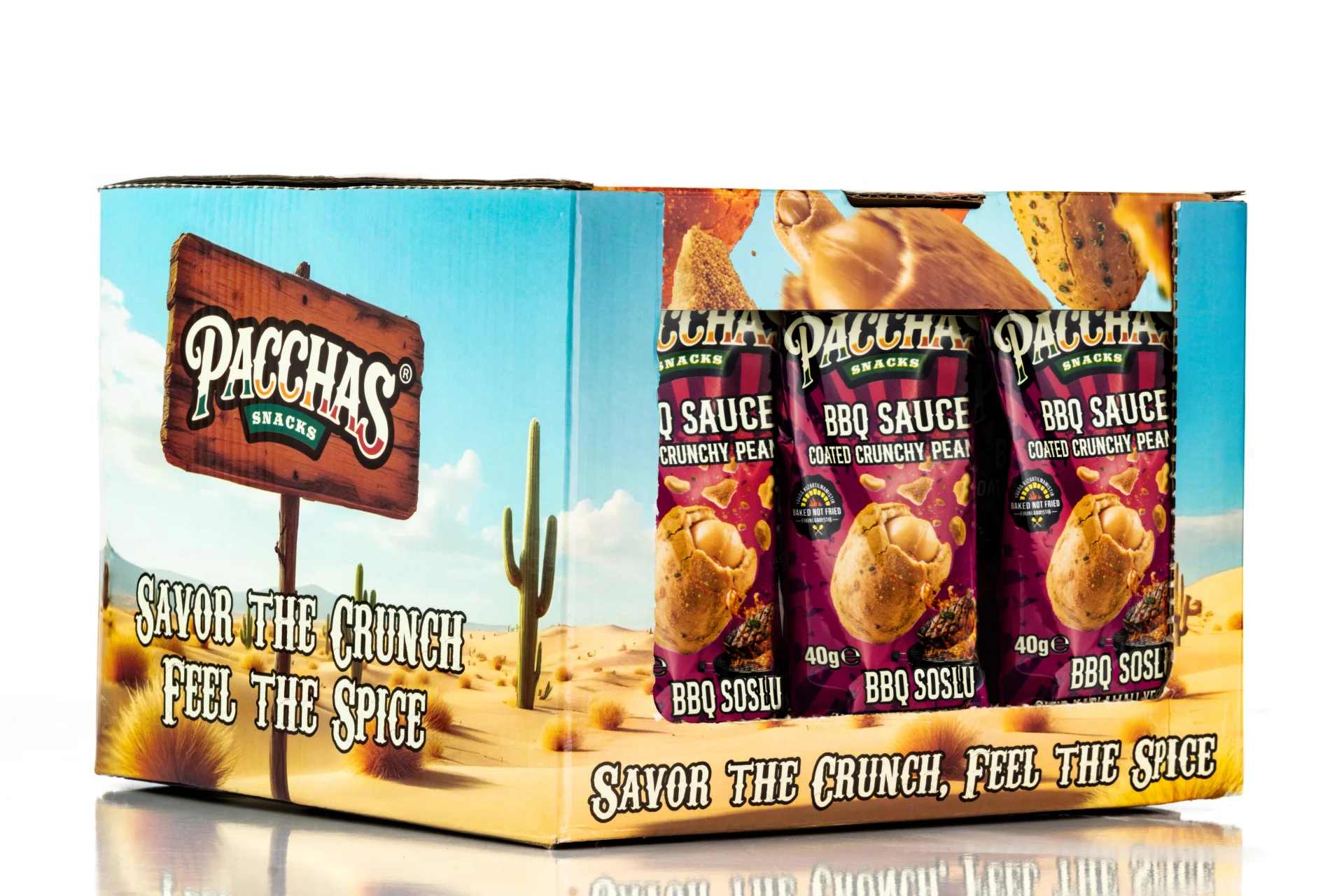 Barbekü Soslu Çıtır Kaplamalı Yer Fıstığı