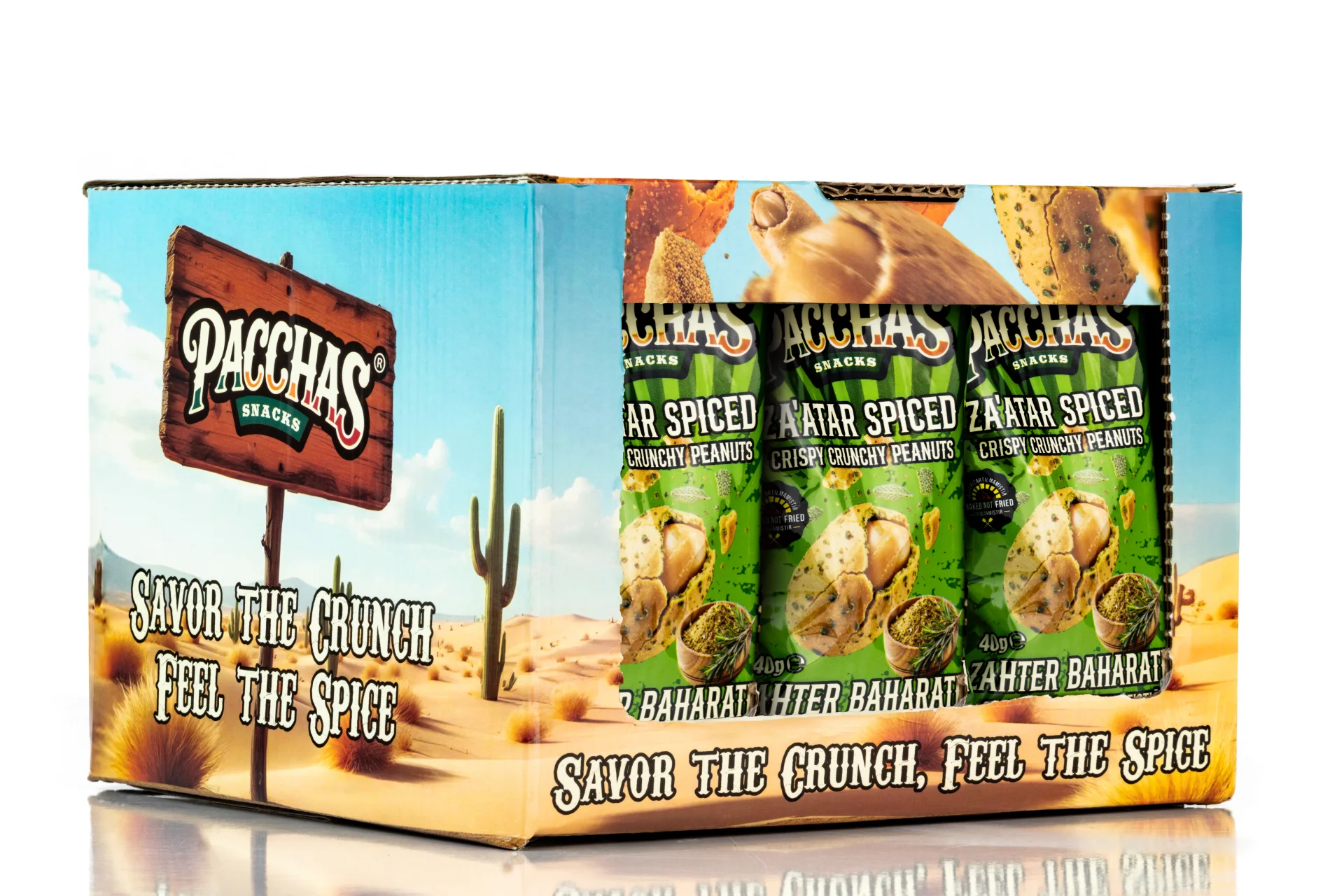 Zahter Baharatlı Çıtır Kaplamalı Yer Fıstığı