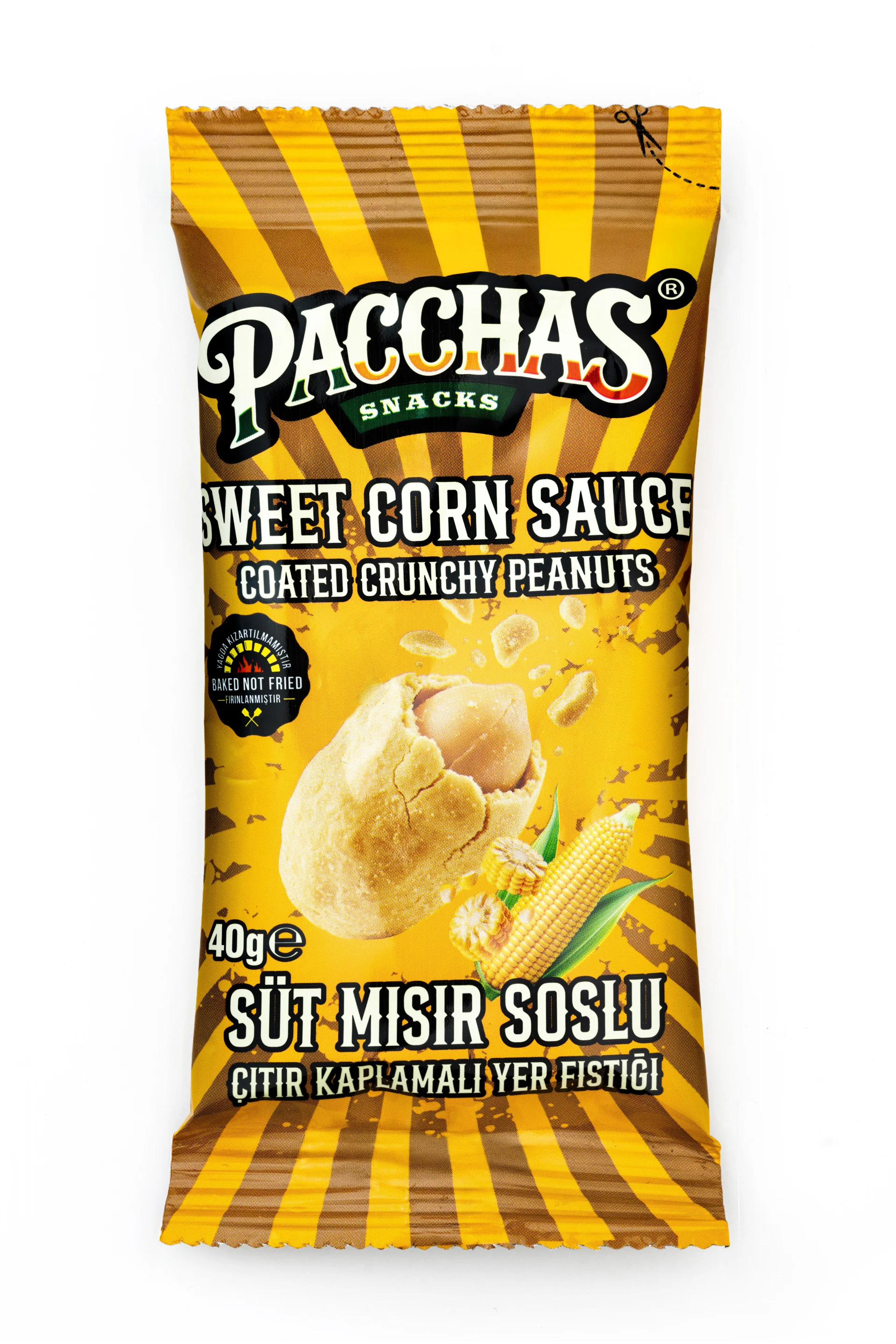 Süt Mısır Soslu Kaplamalı Yer Fıstığı