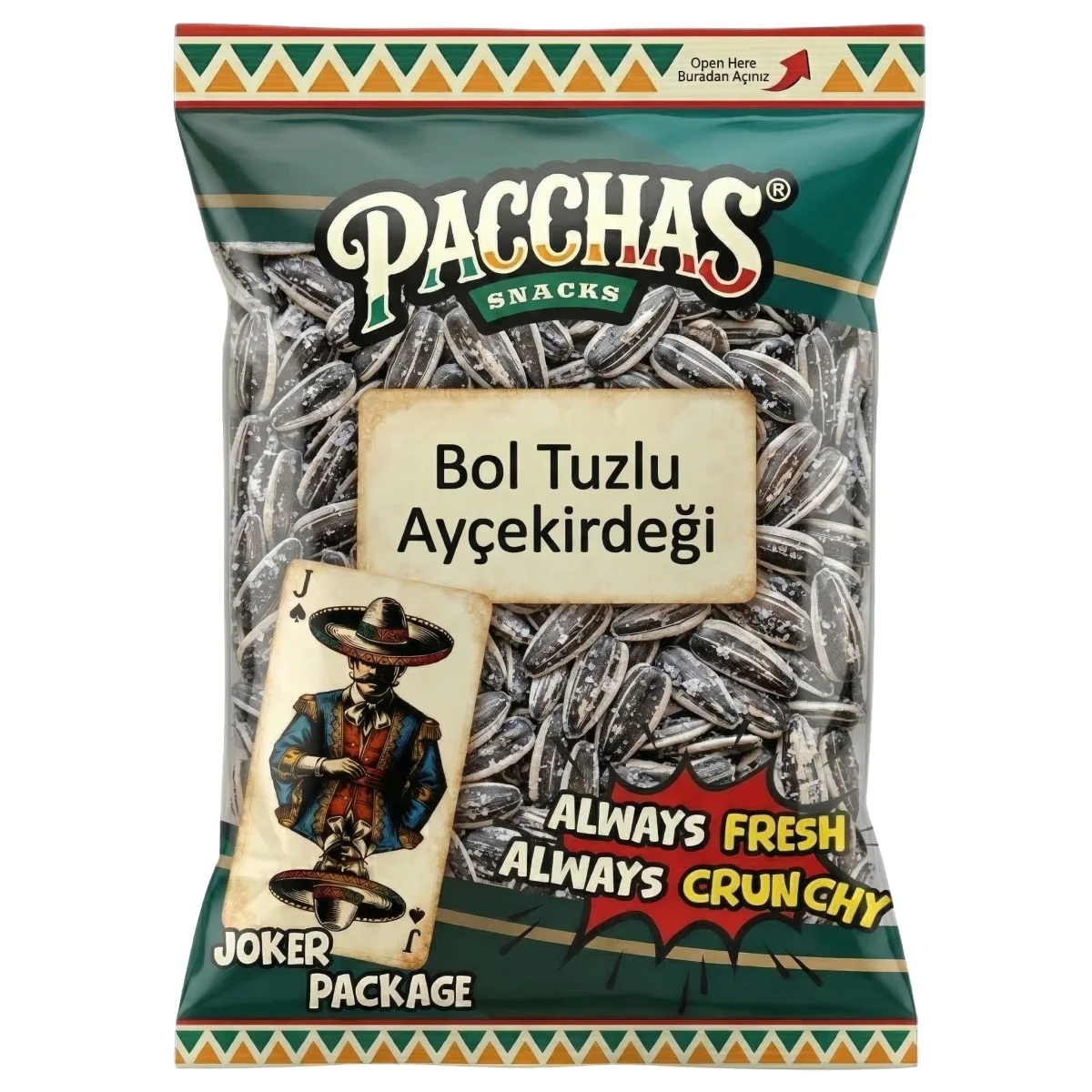 Klasik Kavrulmuş Bol Tuzlu Ayçekirdeği