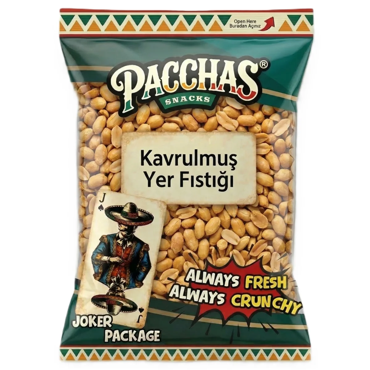 Klasik Kavrulmuş Kabuksuz Yer Fıstığı