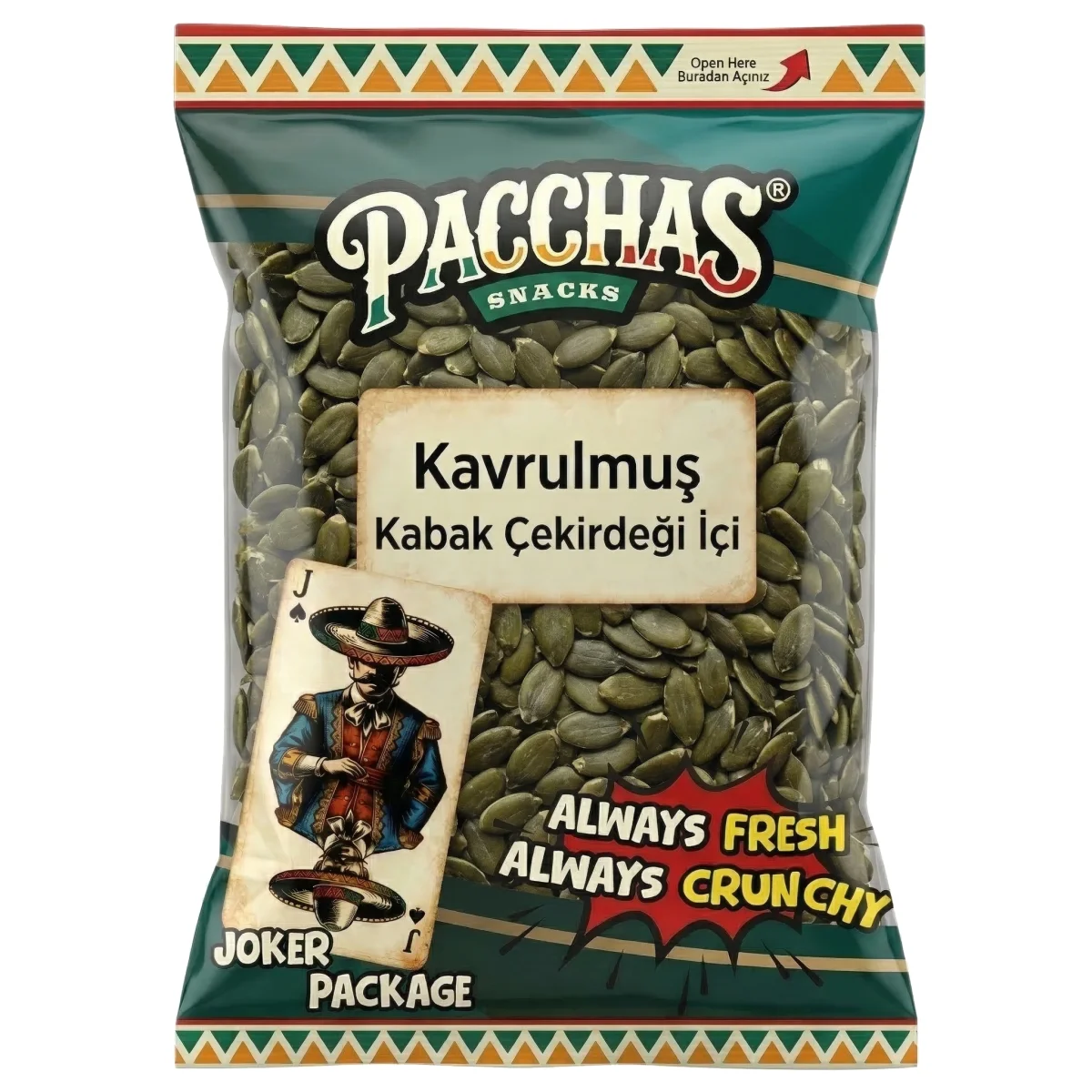 Klasik Kavrulmuş Kabak Çekirdeği İçi