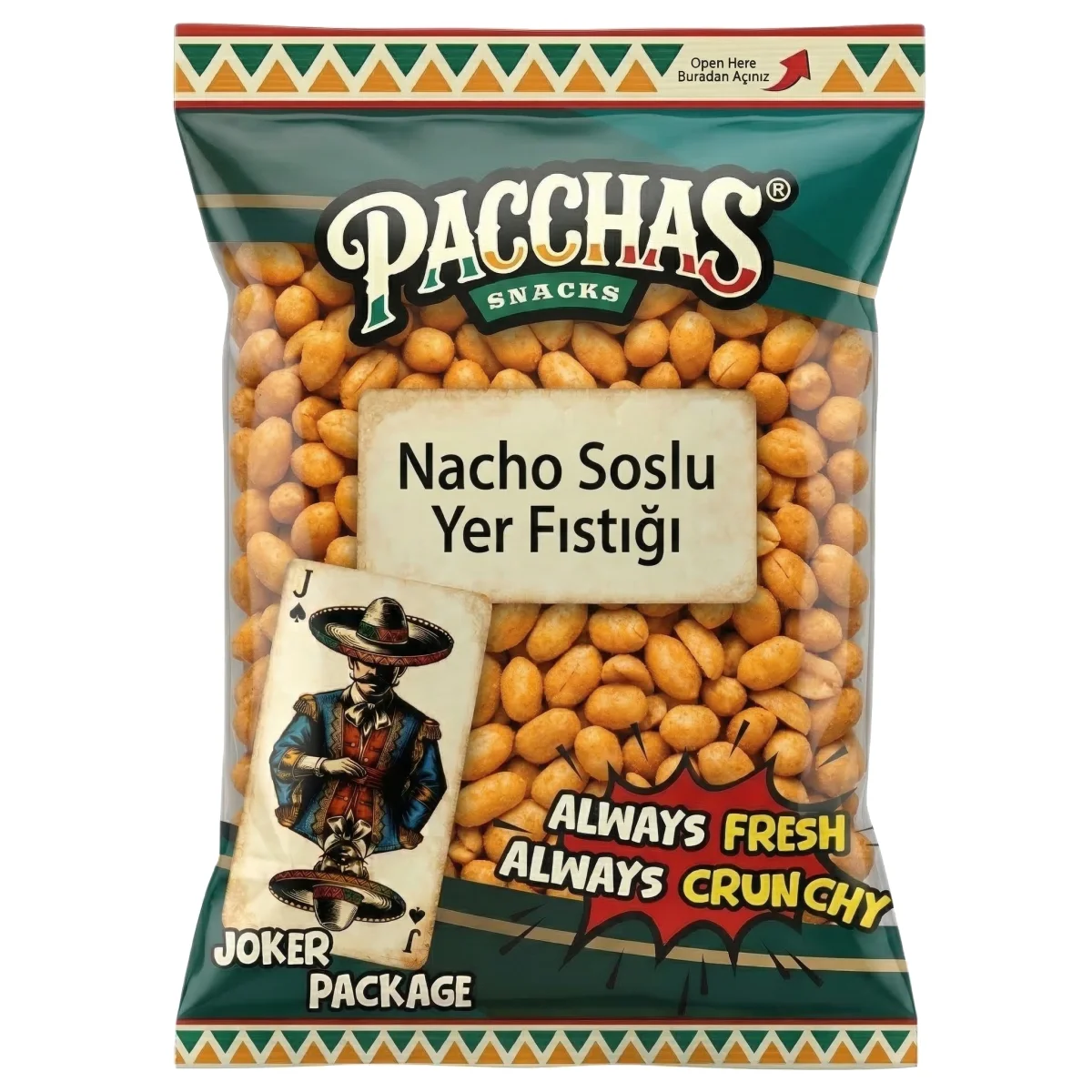 Nacho Soslu Yer Fıstığı