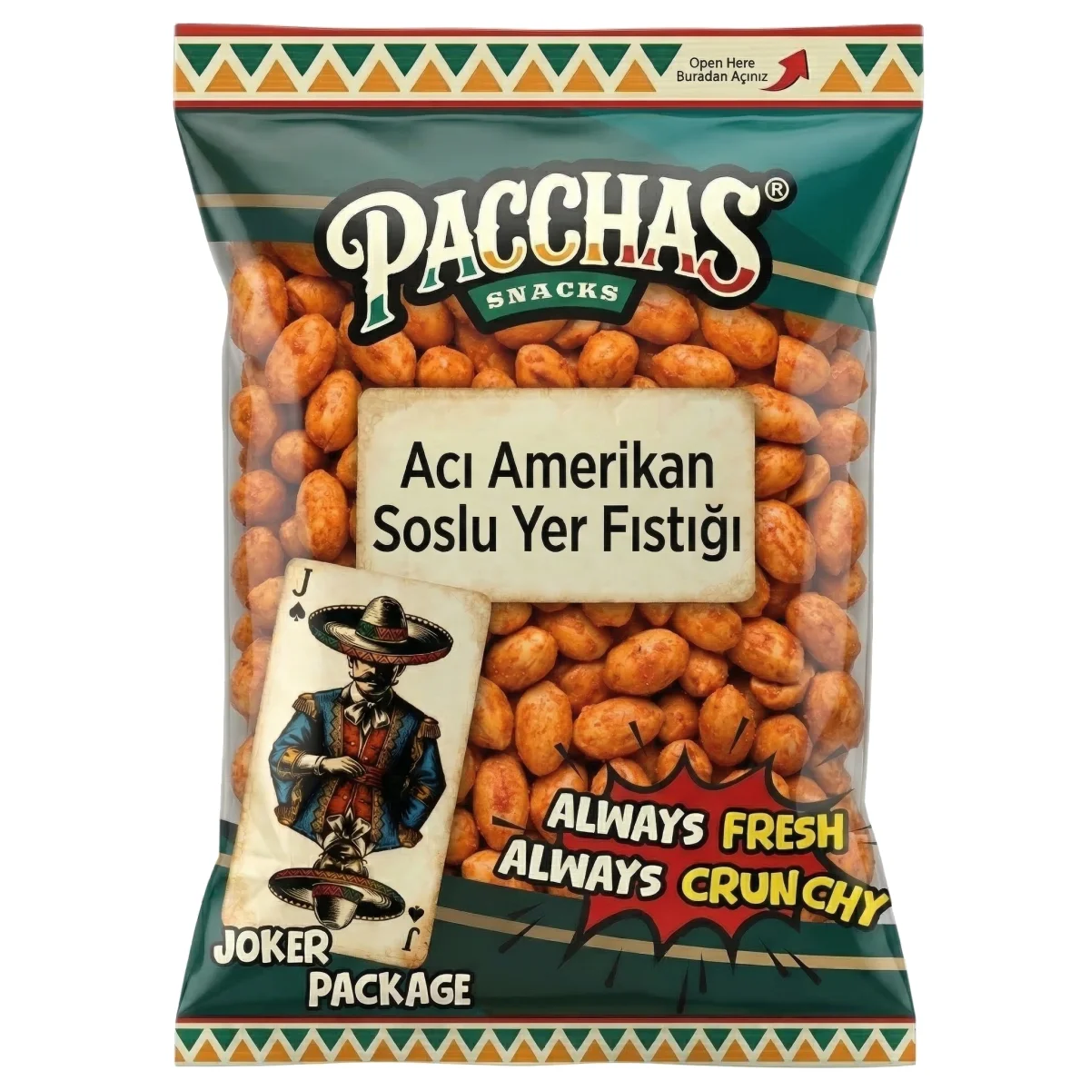 Acı Amerikan Soslu Yer Fıstığı