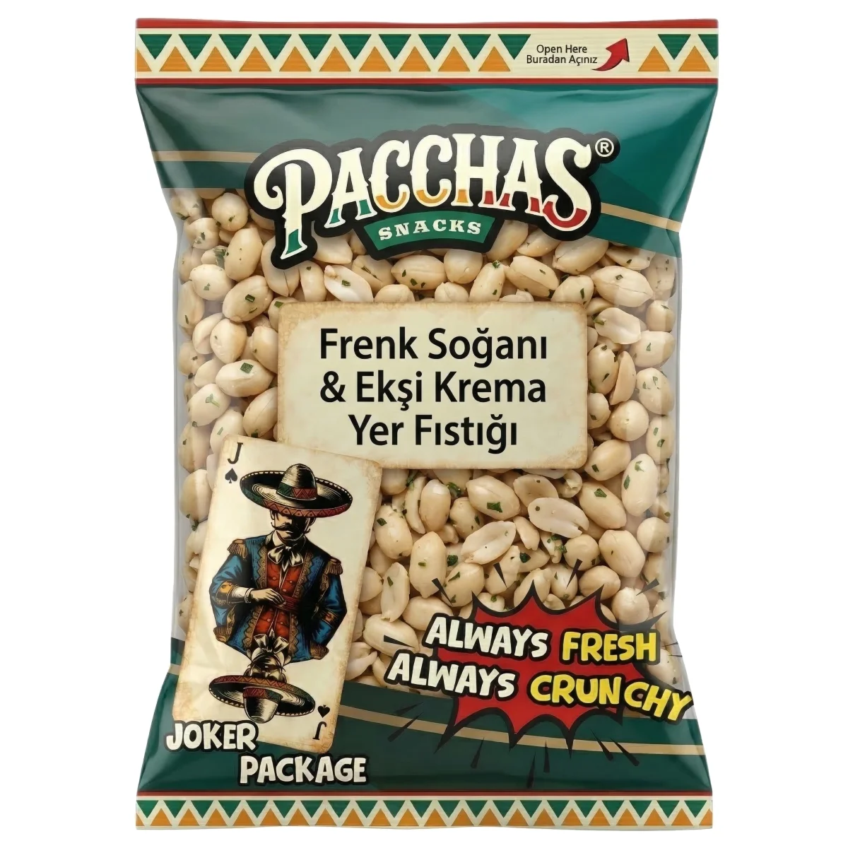 Frenk Soğanı & Ekşi Krema Soslu Yer Fıstığı