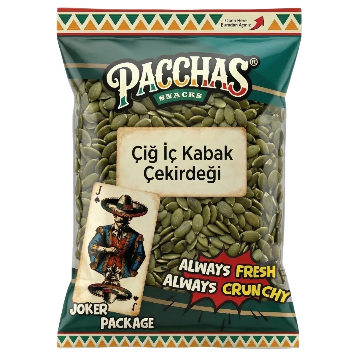 Çiğ İç Kabak Çekirdeği