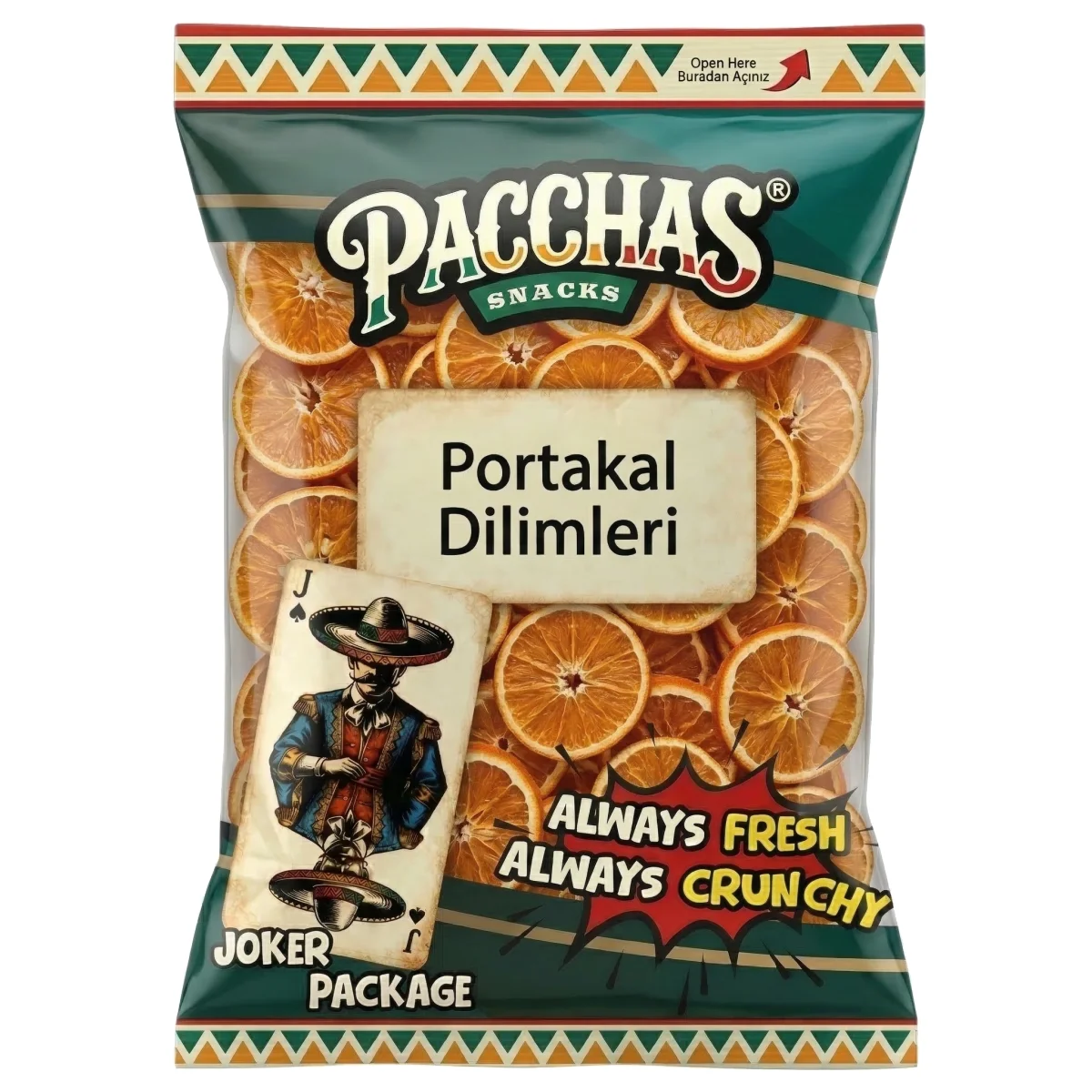 Kurutulmuş Portakal Dilimleri